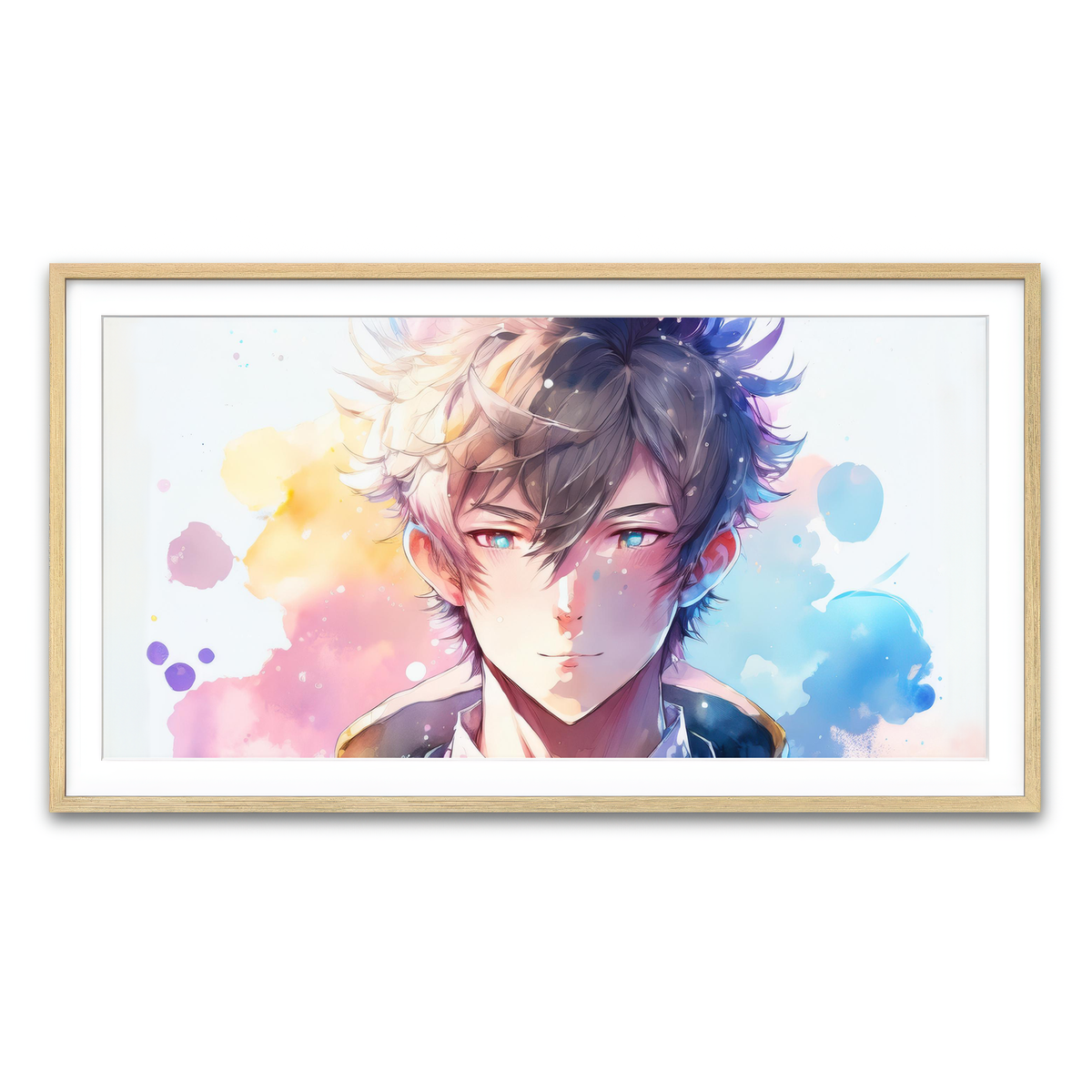 Framed Print 2x1 Natural