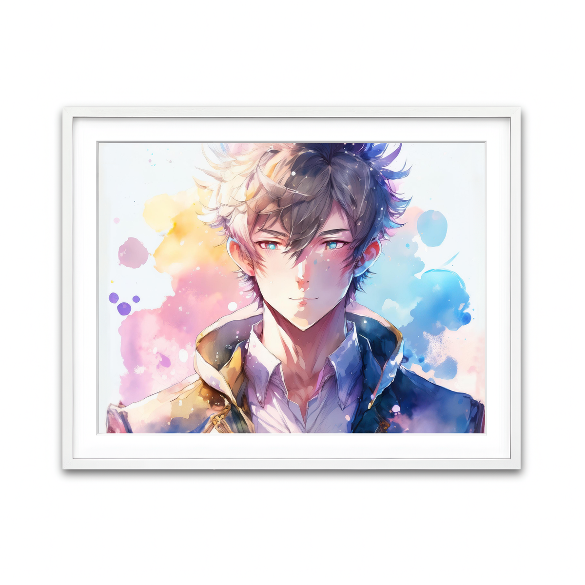 Framed Print 4x3 White