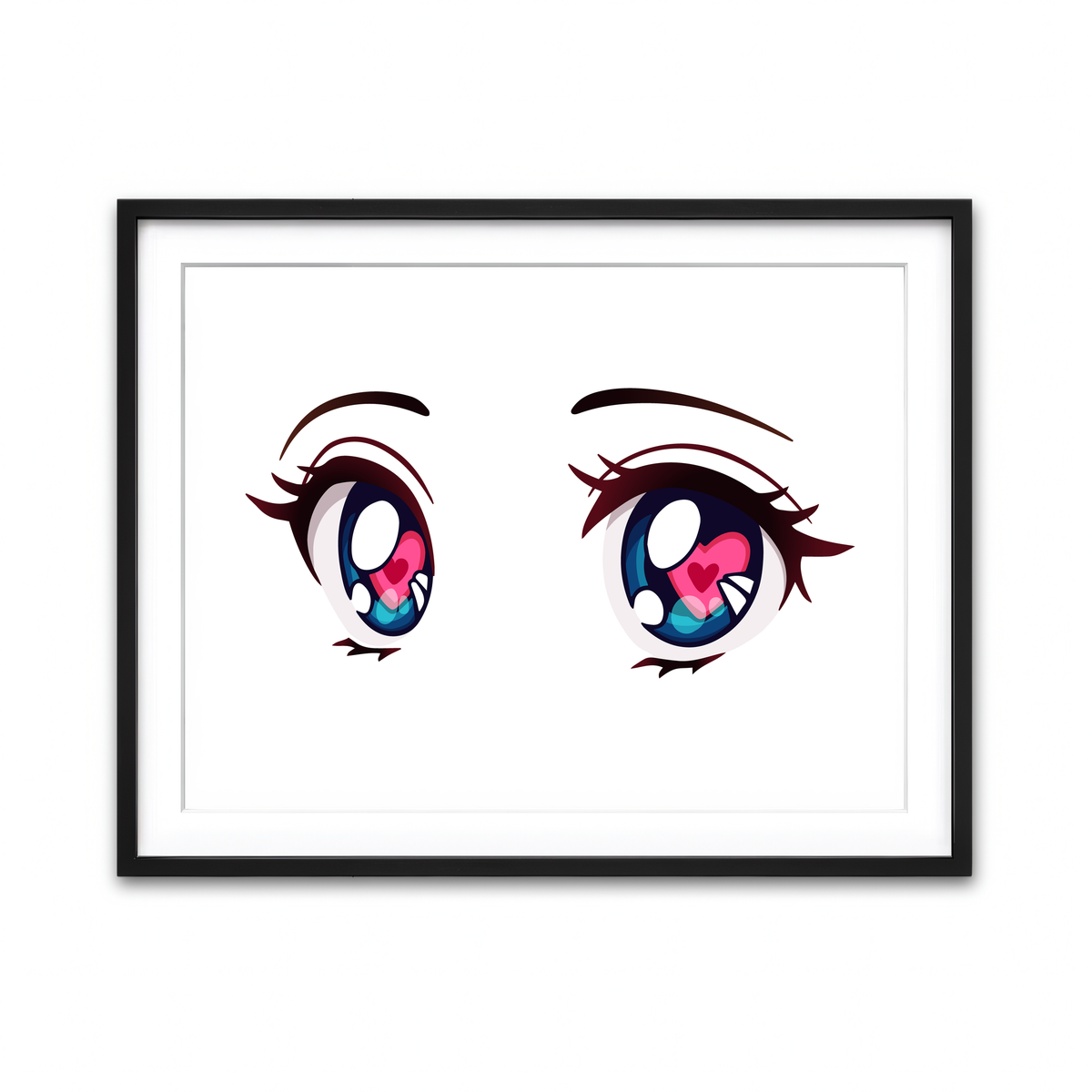 Framed Print 4x3 Black