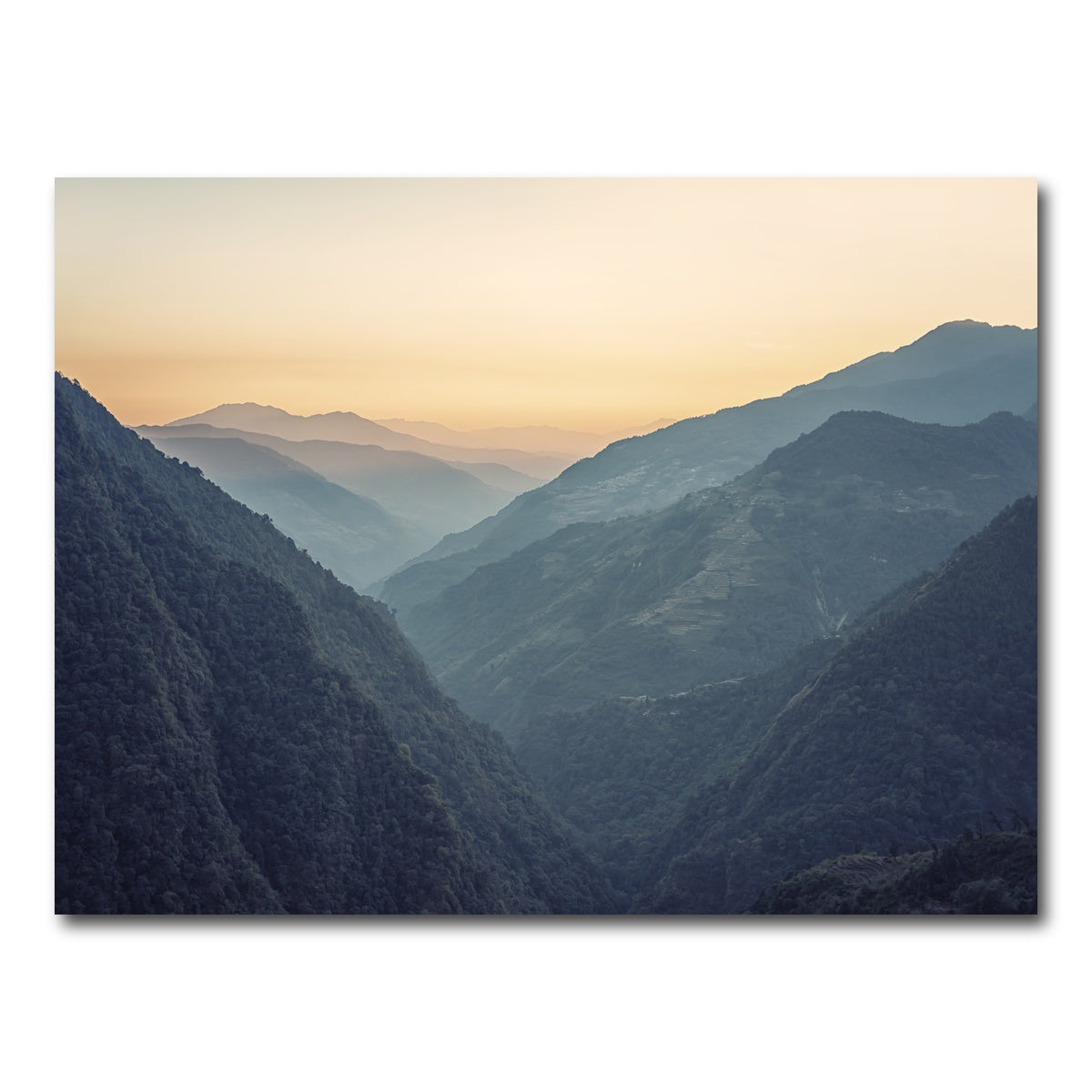 AUTO-MOCKUP WHITE | Annapurna Conservation Area | 1 Piece | Gallery Wrap Canvas | group=4x3