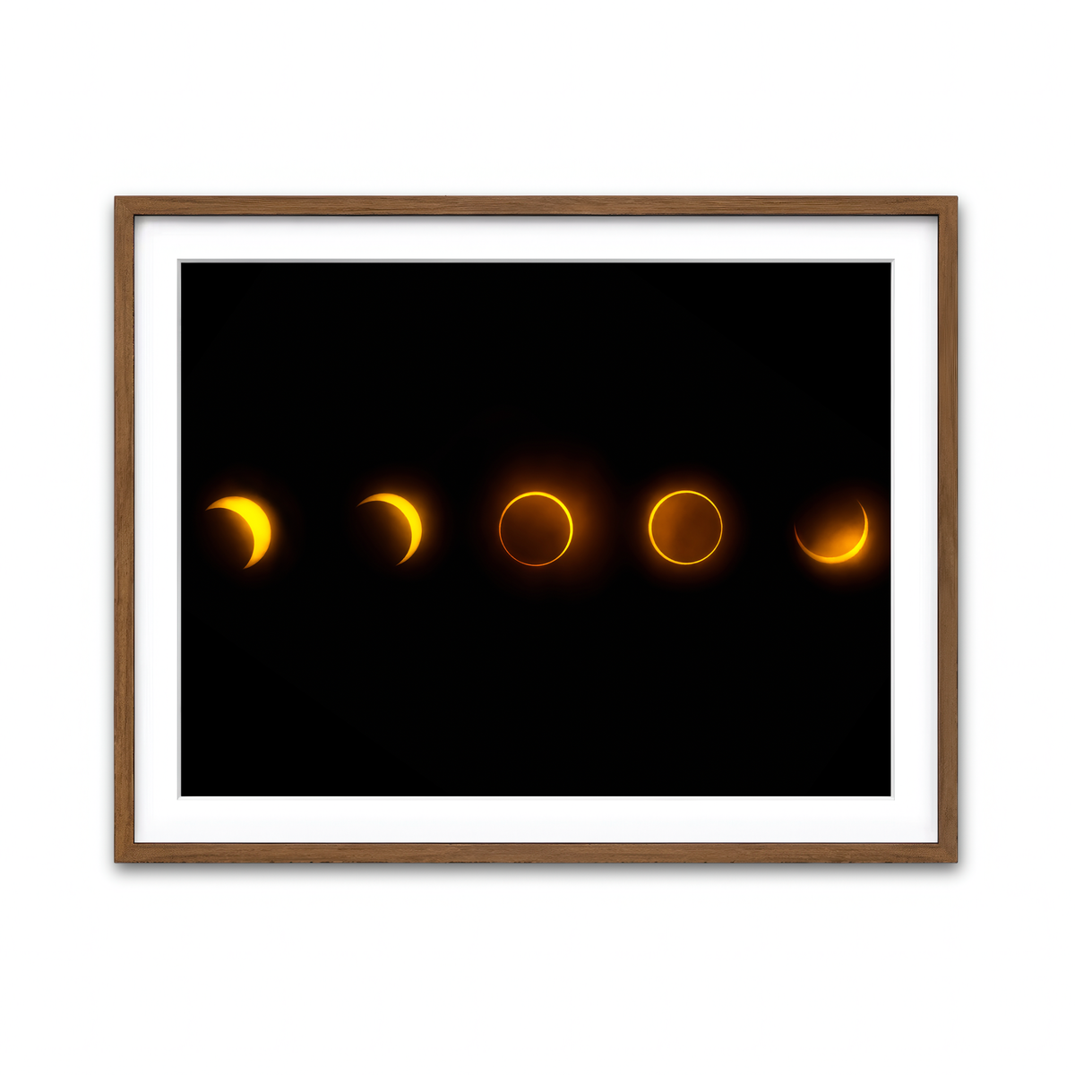 Framed Print 4x3 Walnut