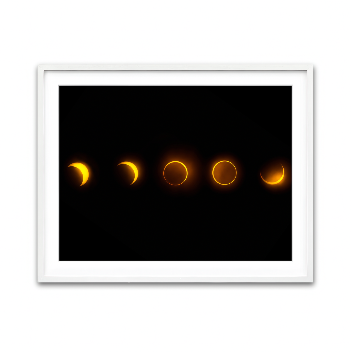 Framed Print 4x3 White