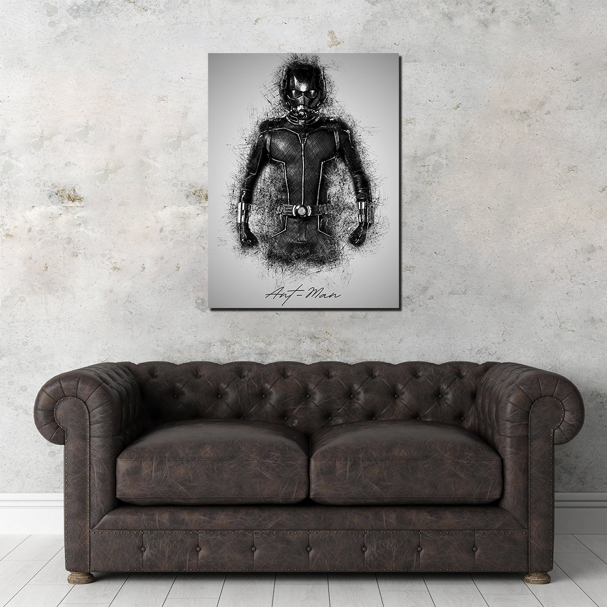 Ant-Man Sketch Wall Art