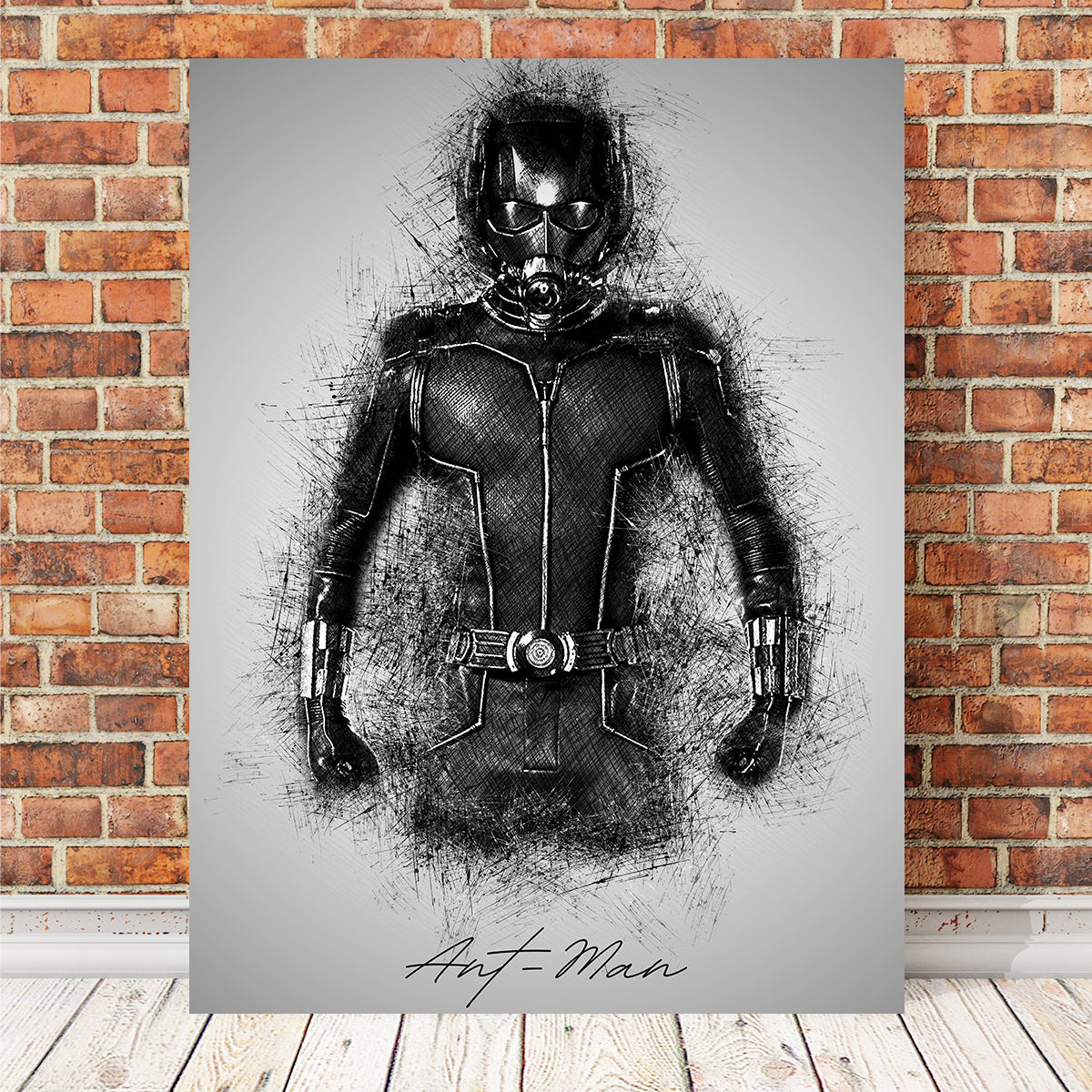 Ant-Man Sketch Wall Art