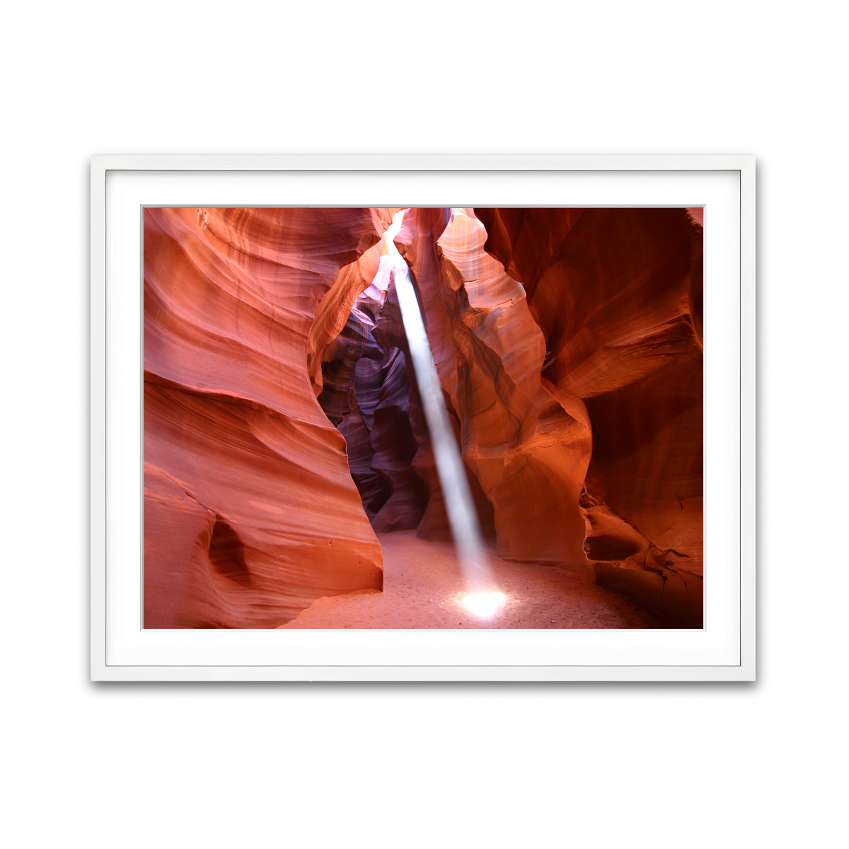 Framed Print 4x3 White