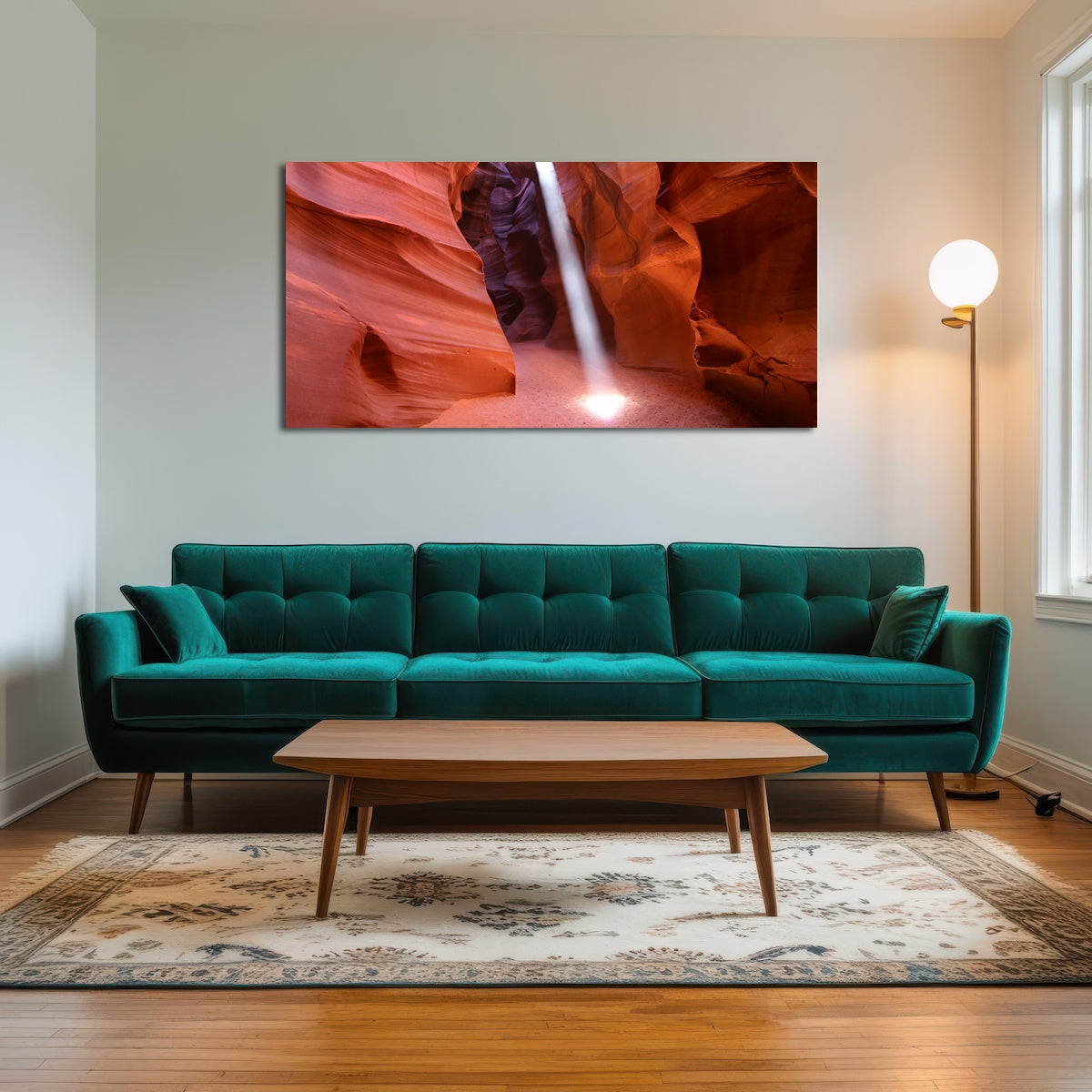 AUTO-MOCKUP ROOM | Antelope Canyon Light Beam