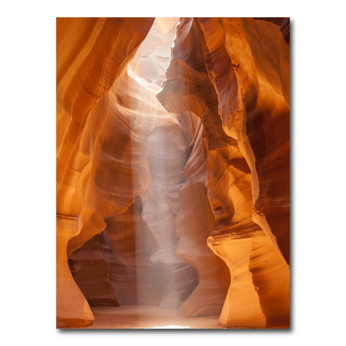 AUTO-MOCKUP WHITE | Antelope Canyoun Unique Lightbeam | 1 Piece | Gallery Wrap Canvas | group=3x4