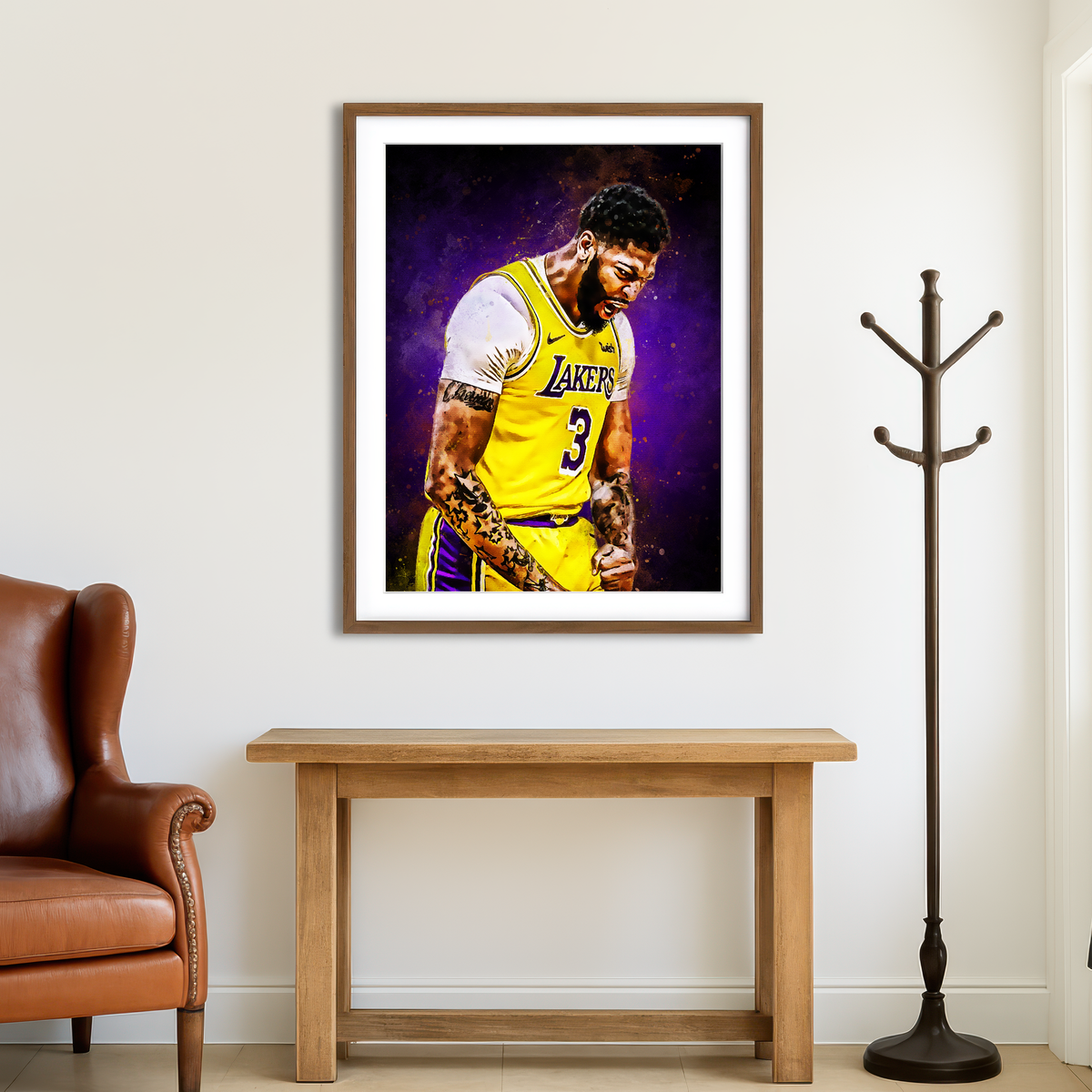 AUTO-MOCKUP ROOM | Anthony Davis Painting Wall Art