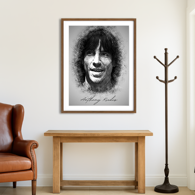 AUTO-MOCKUP ROOM | Anthony Kiedis Wall Art