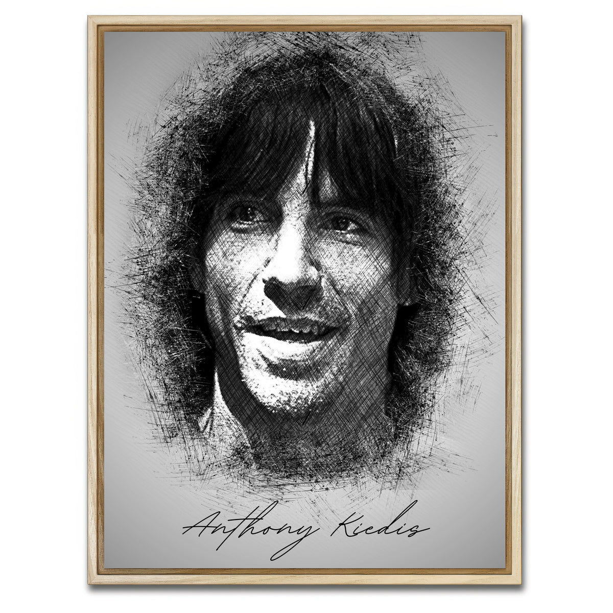 AUTO-MOCKUP WHITE | Anthony Kiedis | 1 Piece | Natural Framed Canvas | group=3x4
