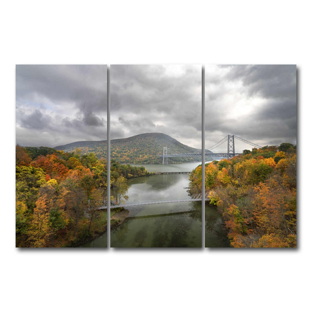 AUTO-MOCKUP WHITE | Anthony's Nose | 3 Piece | Gallery Wrap Canvas | group=12x24