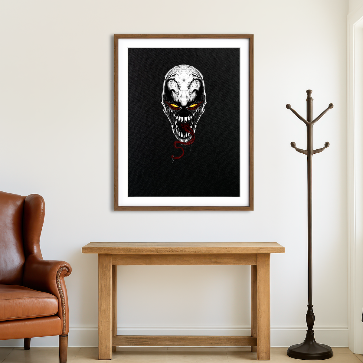 AUTO-MOCKUP ROOM | Anti Venom Wall Art
