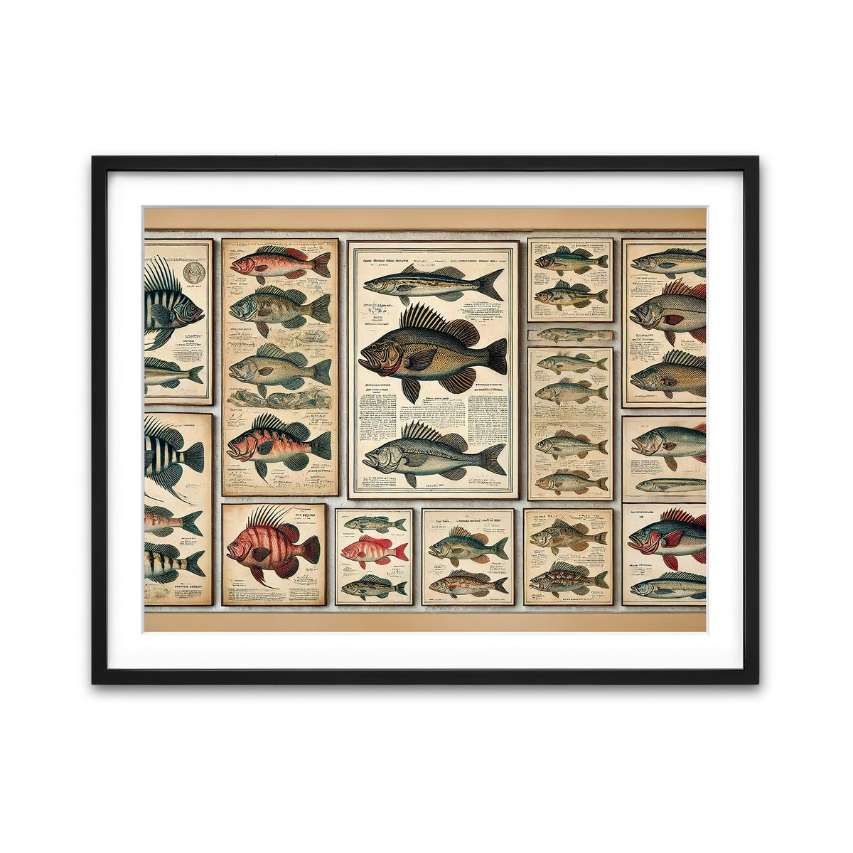 Framed Print 4x3 Black