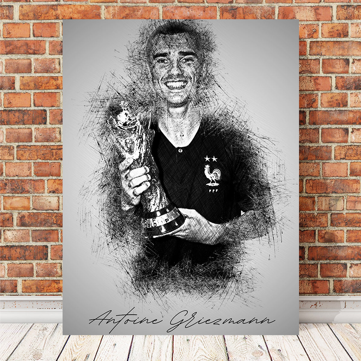 Antoine Griezmann Wall Art