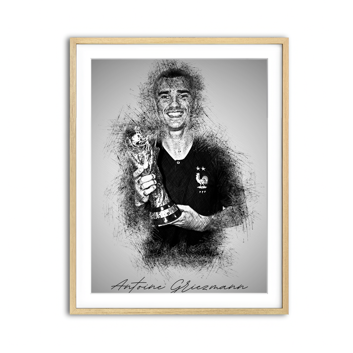 Framed Print 3x4 Natural