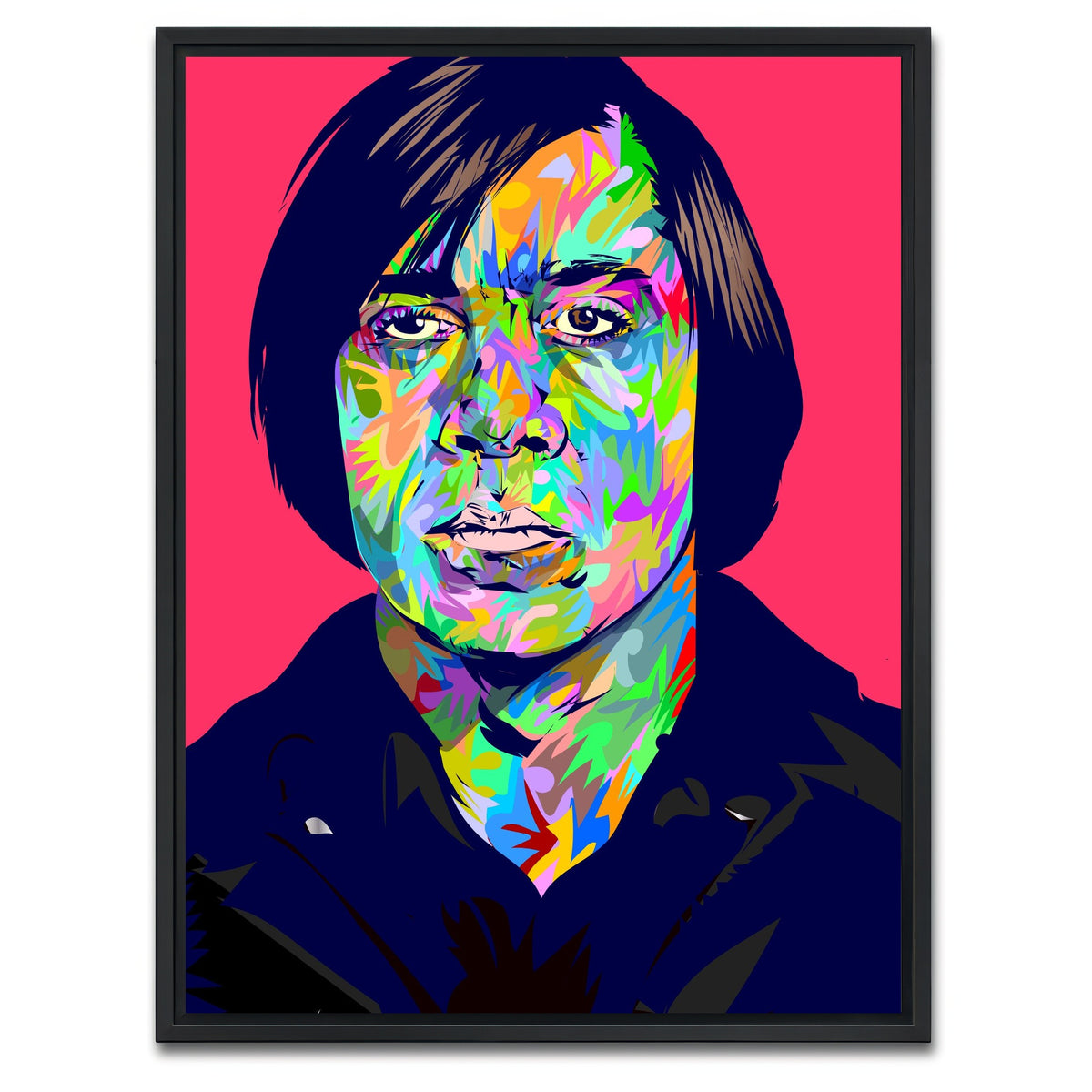 AUTO-MOCKUP WHITE | Anton - No Country for Old Men | 1 Piece | Black Framed Canvas | group=3x4