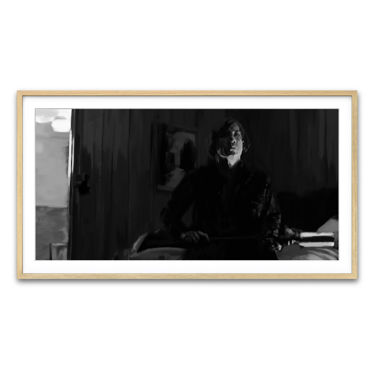 Framed Print 2x1 Natural