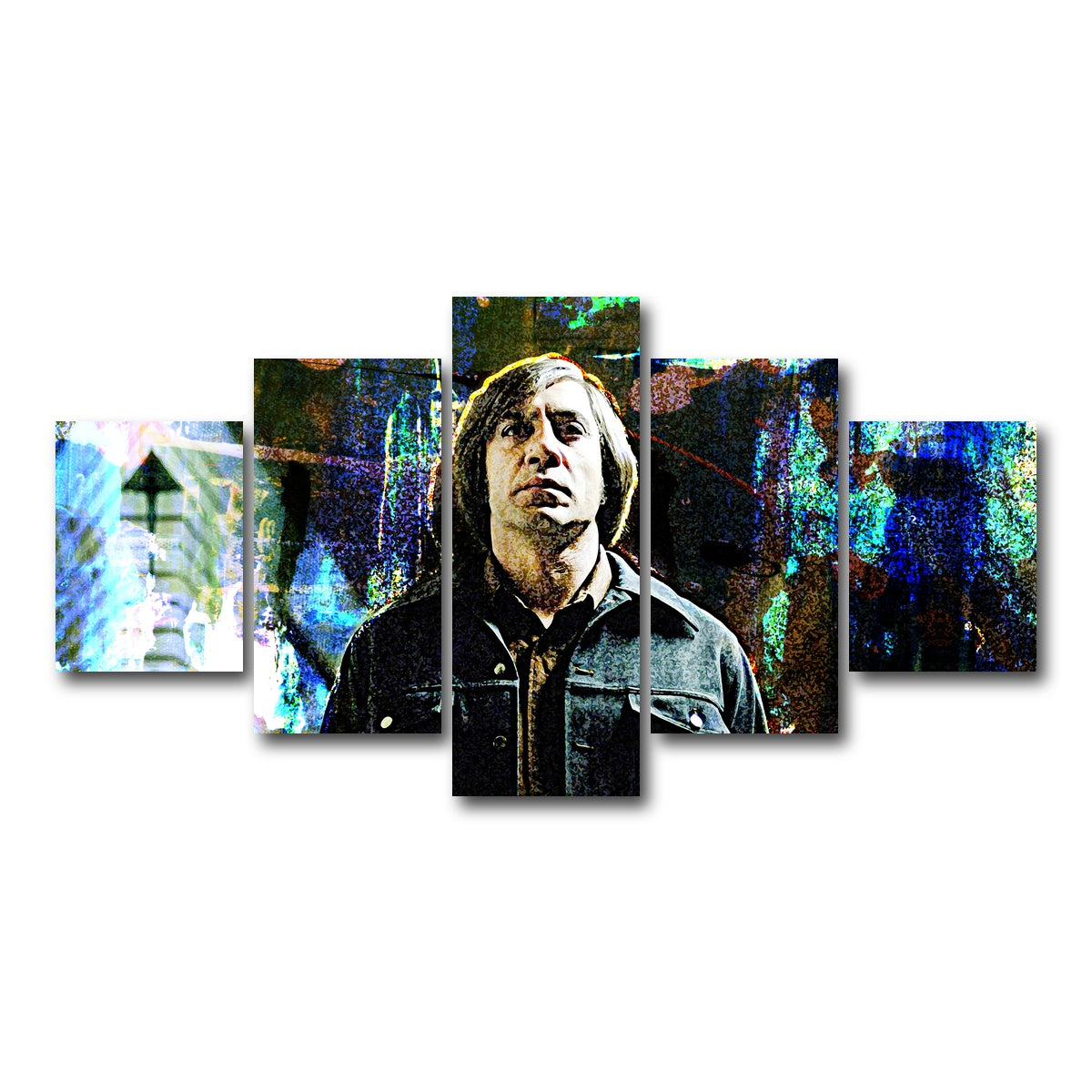 AUTO-MOCKUP WHITE | Anton | 5 Piece | Gallery Wrap Canvas | group=5_short