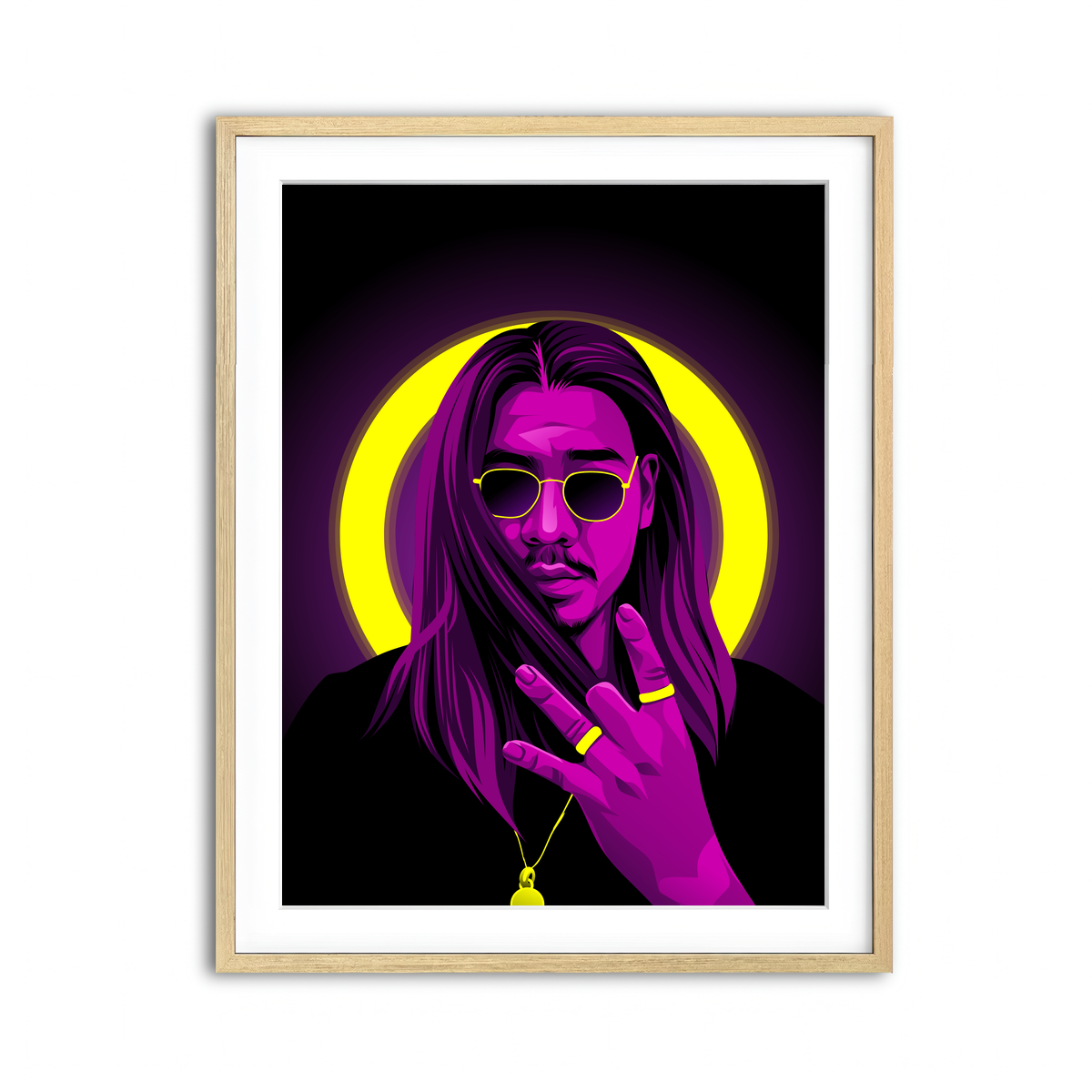 Framed Print 3x4 Natural