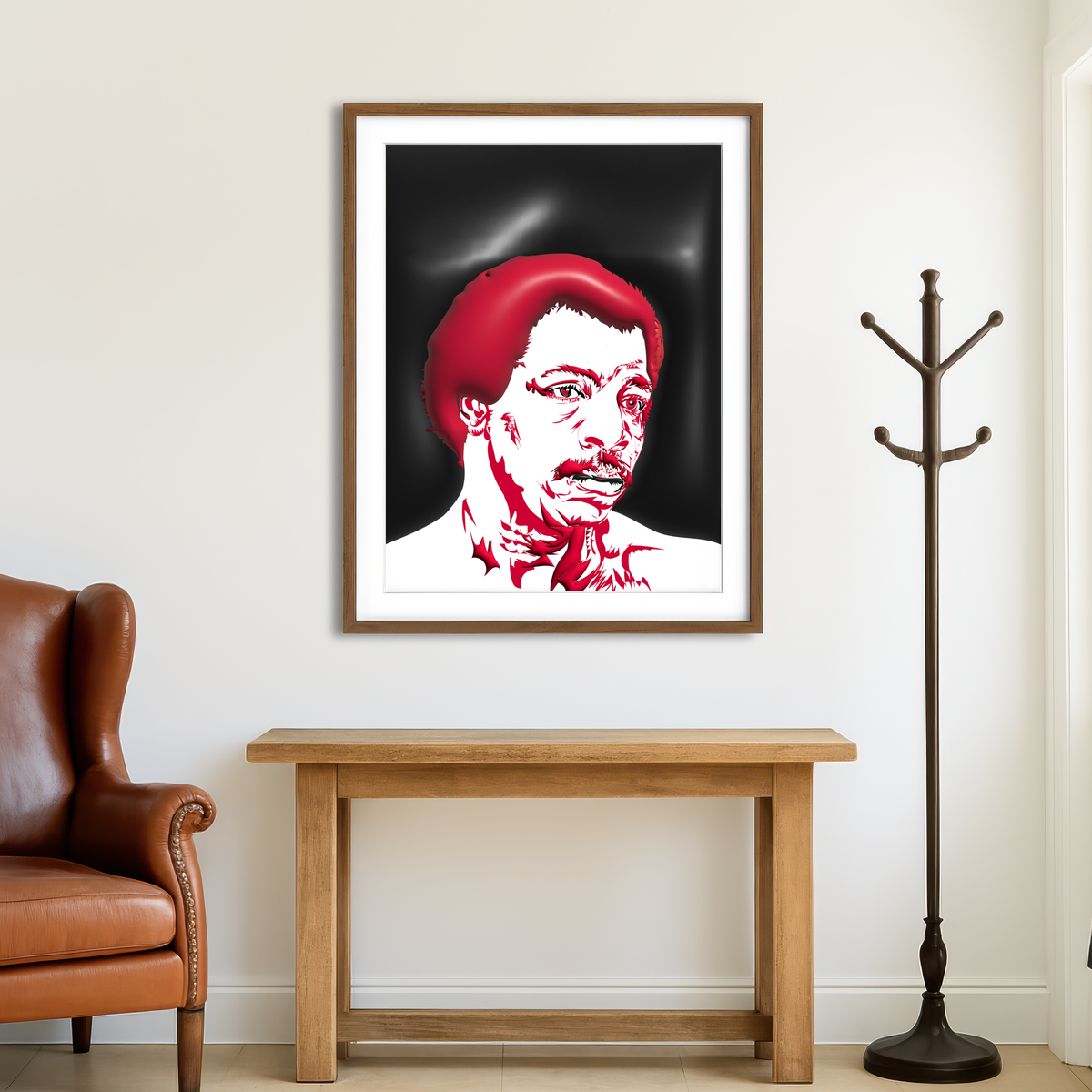 AUTO-MOCKUP ROOM | Apollo Creed Wall Art