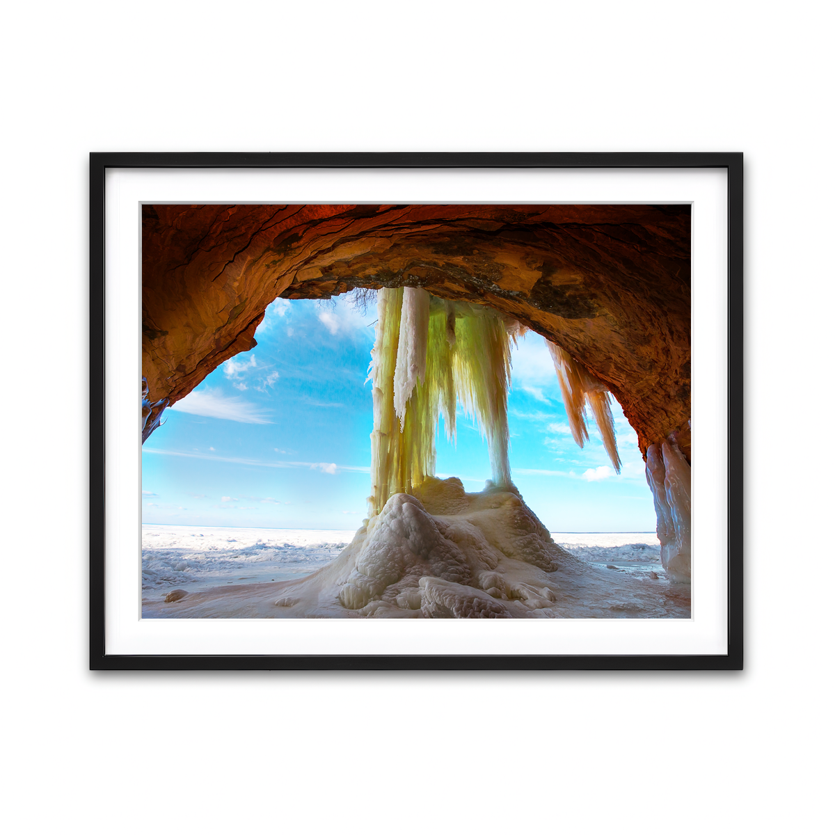 Framed Print 4x3 Black