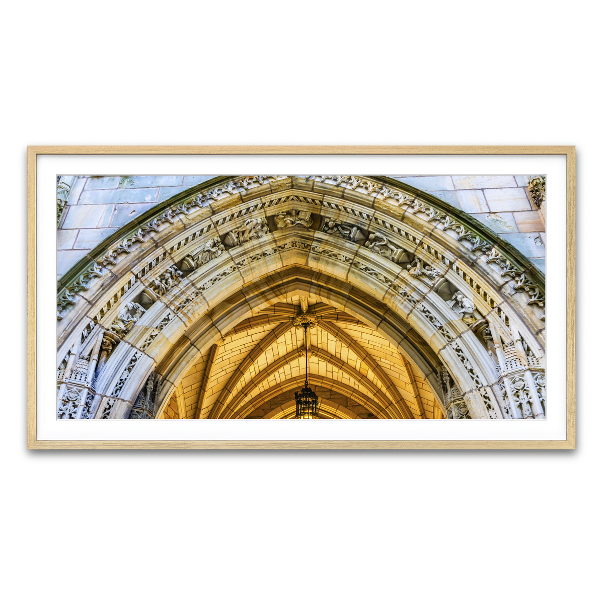 Framed Print 2x1 Natural