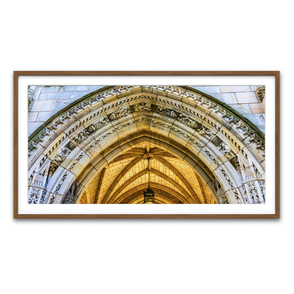 Framed Print 2x1 Walnut