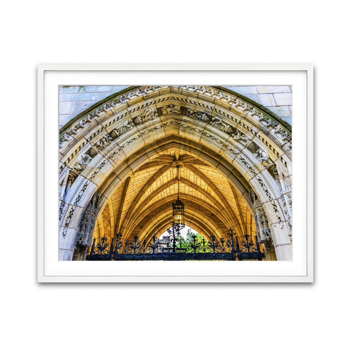Framed Print 4x3 White