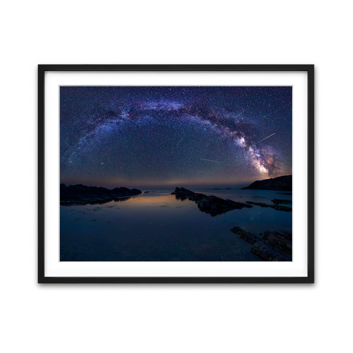 Framed Print 4x3 Black