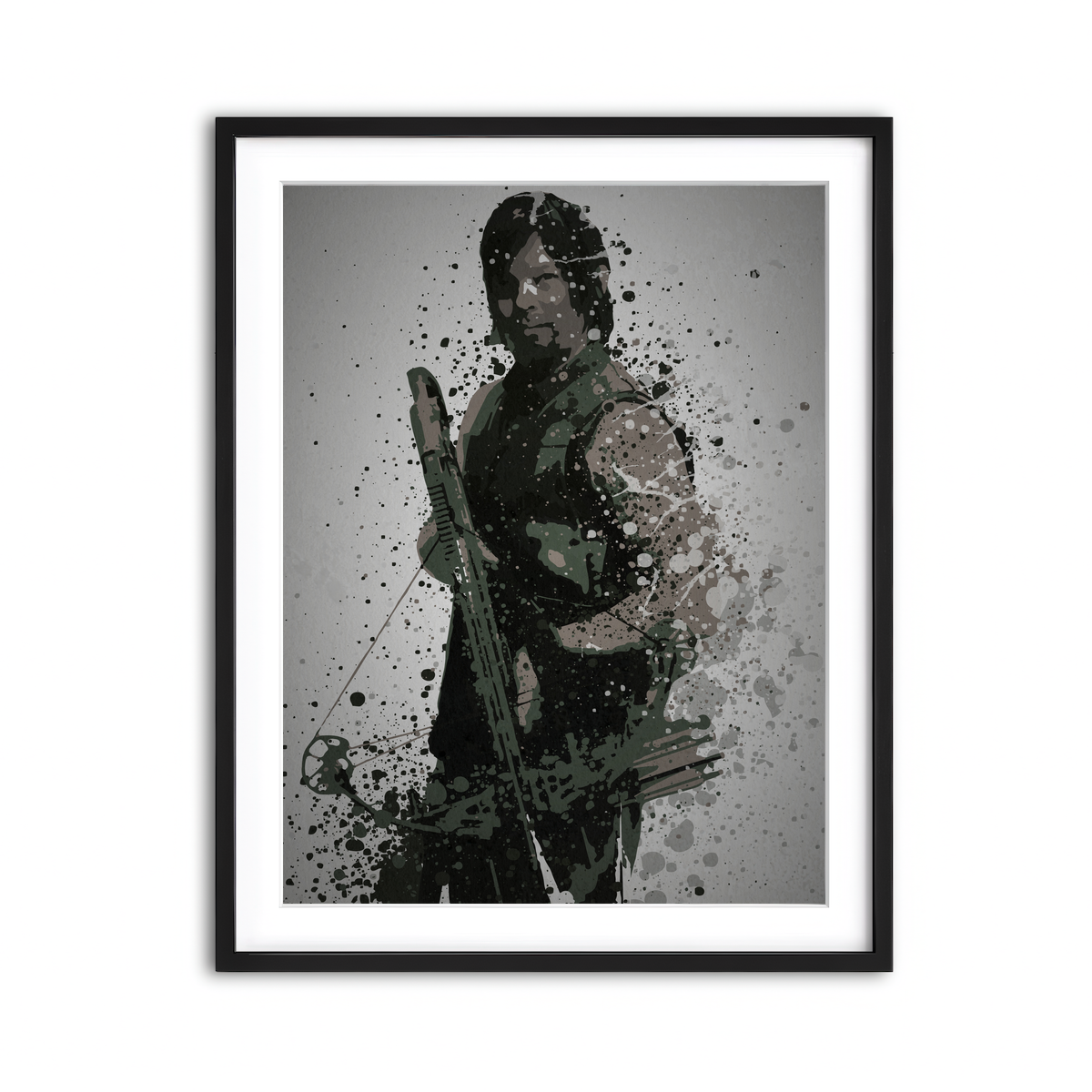 Framed Print 3x4 Black