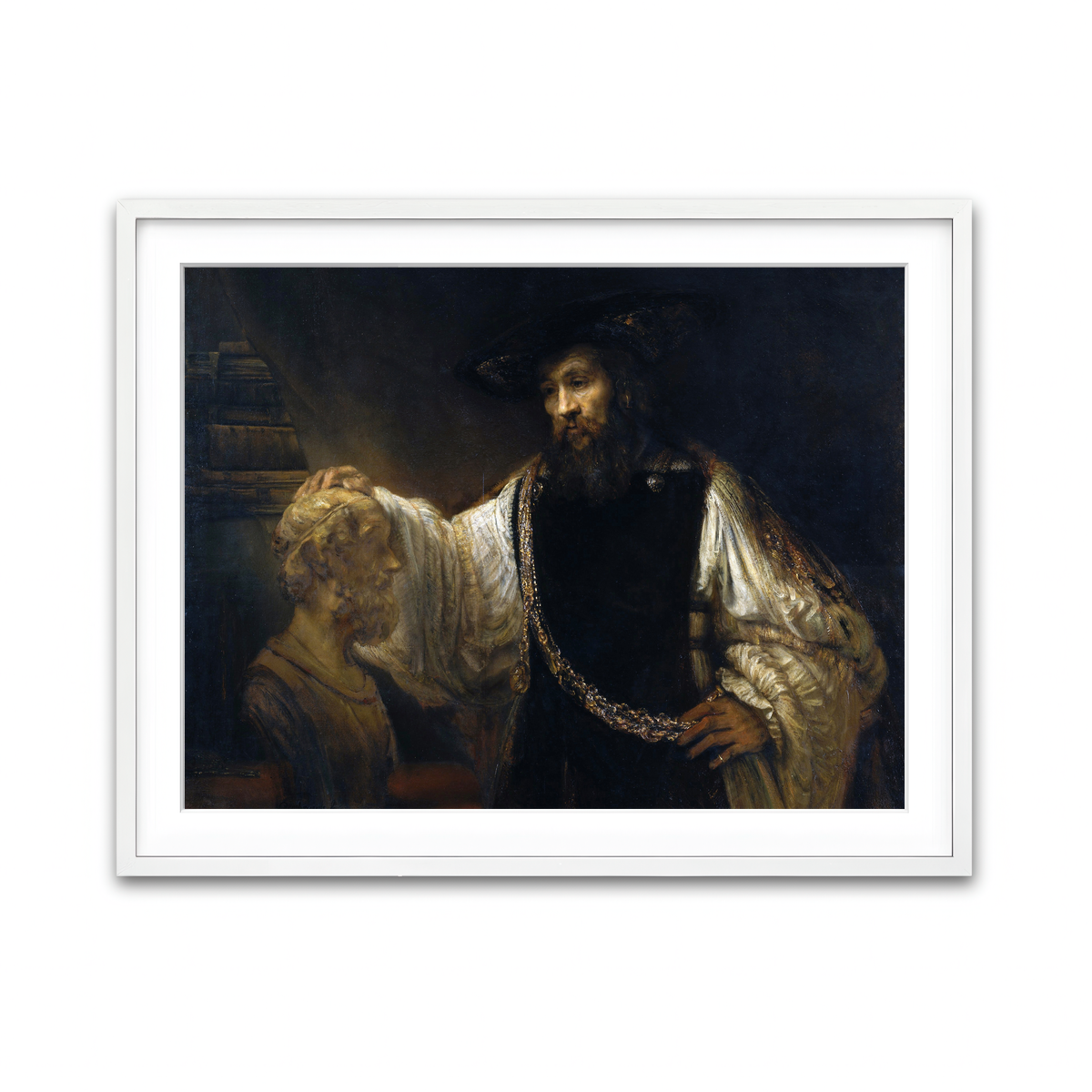 Framed Print 4x3 White