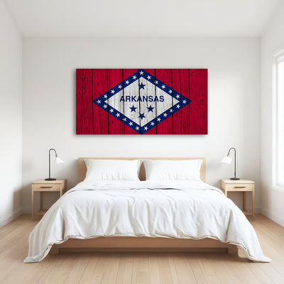 AUTO-MOCKUP ROOM | Arkansas State Flag