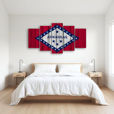 AUTO-MOCKUP ROOM | Arkansas State Flag
