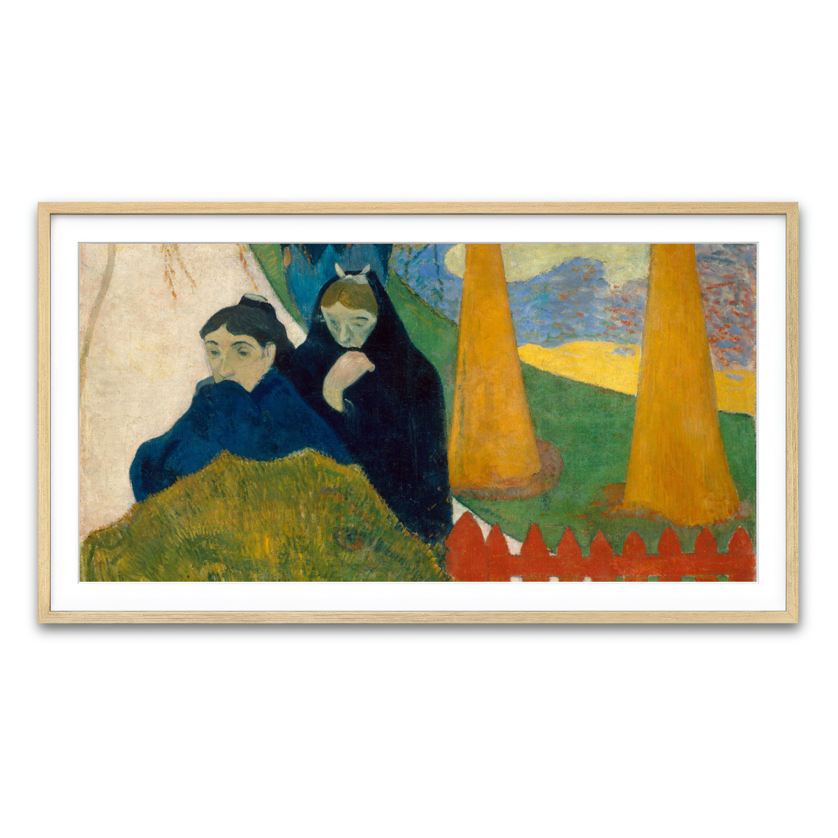 Framed Print 2x1 Natural