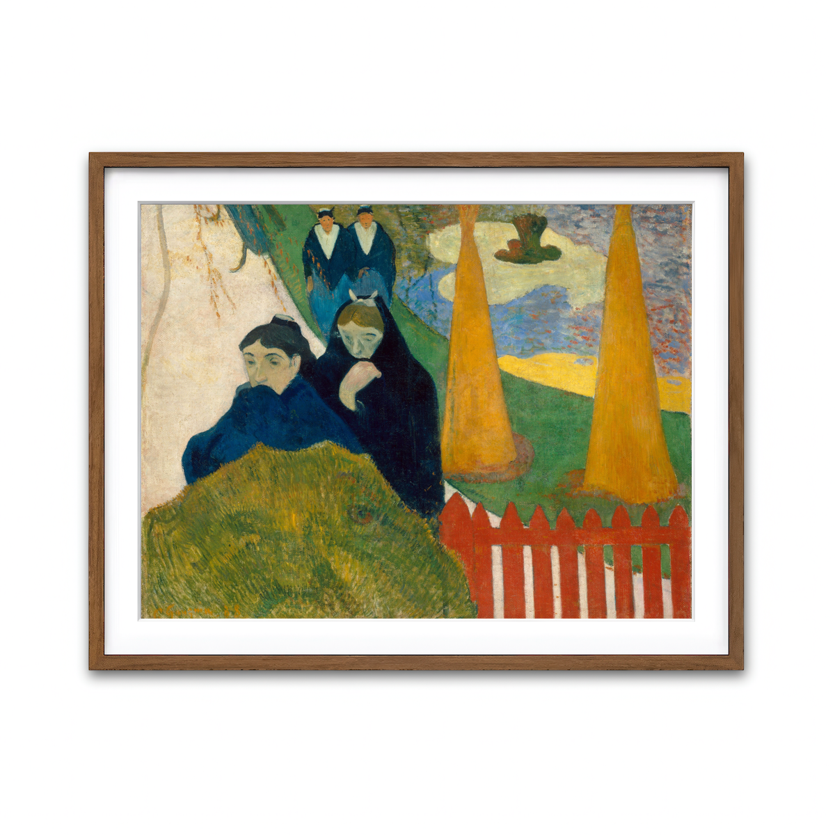 Framed Print 4x3 Walnut