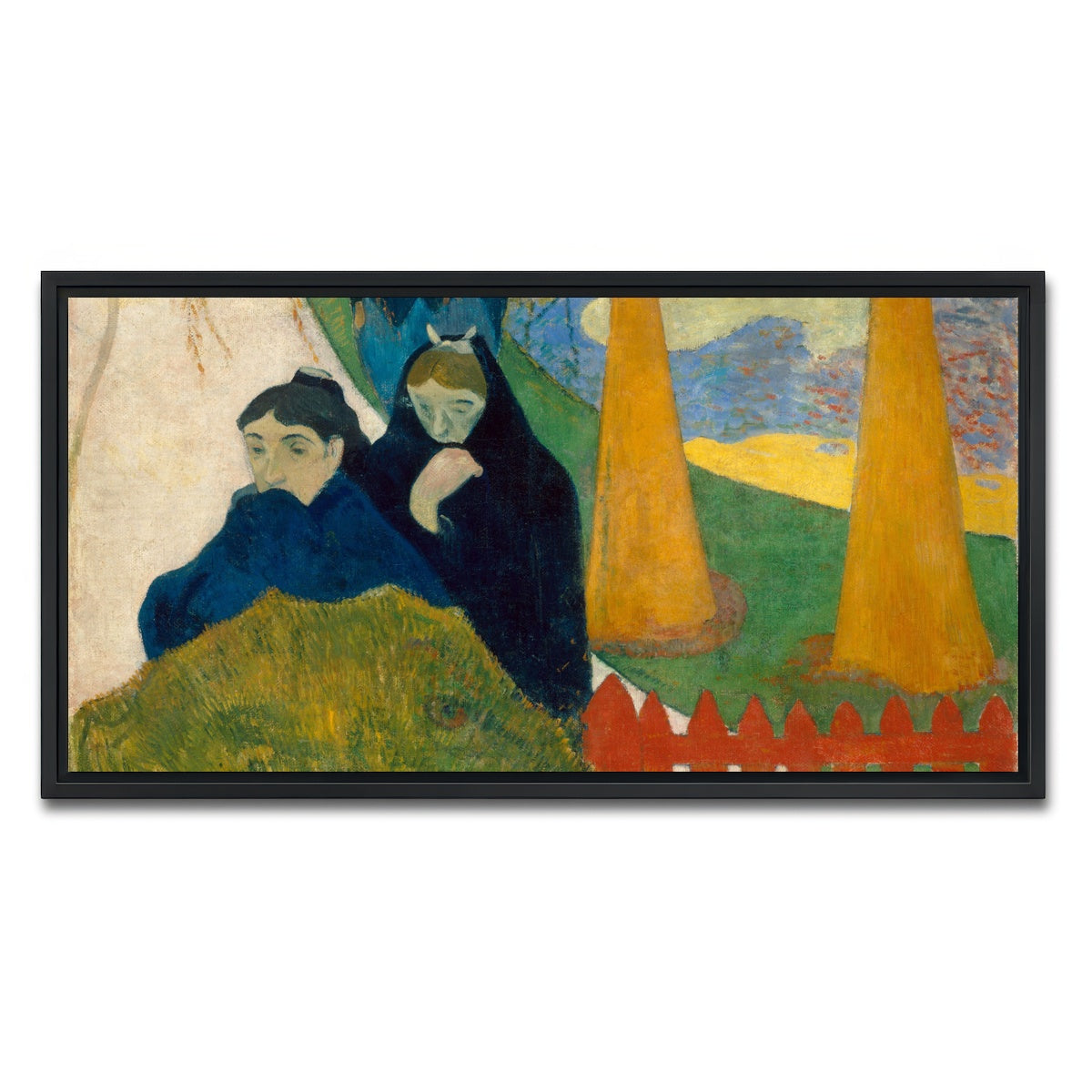 AUTO-MOCKUP WHITE | Arlesiennes | 1 Piece | Black Framed Canvas | group=2x1