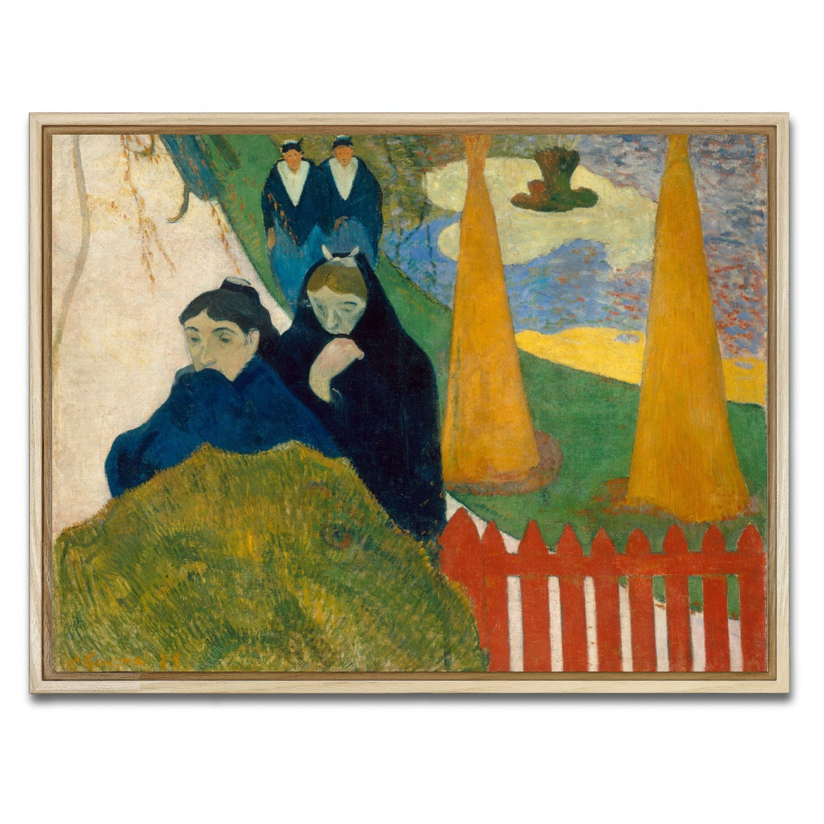 AUTO-MOCKUP WHITE | Arlesiennes | 1 Piece | Natural Framed Canvas | group=4x3