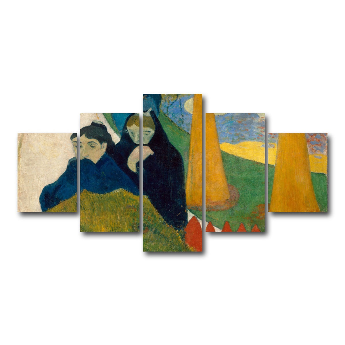 AUTO-MOCKUP WHITE | Arlesiennes | 5 Piece | Gallery Wrap Canvas | group=5_short