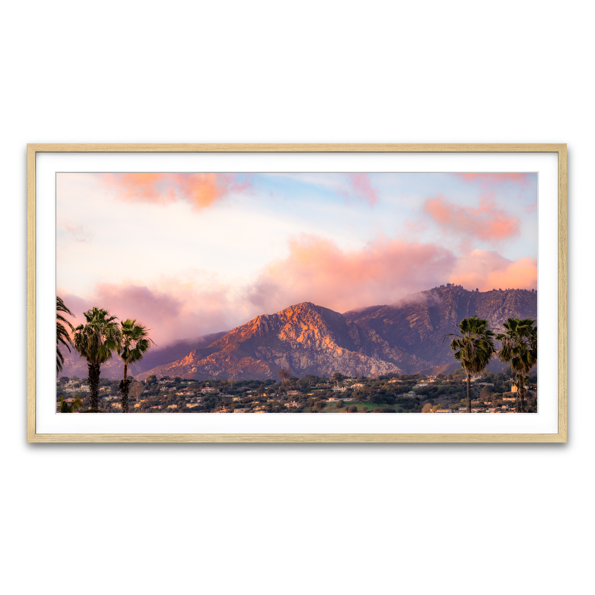 Framed Print 2x1 Natural