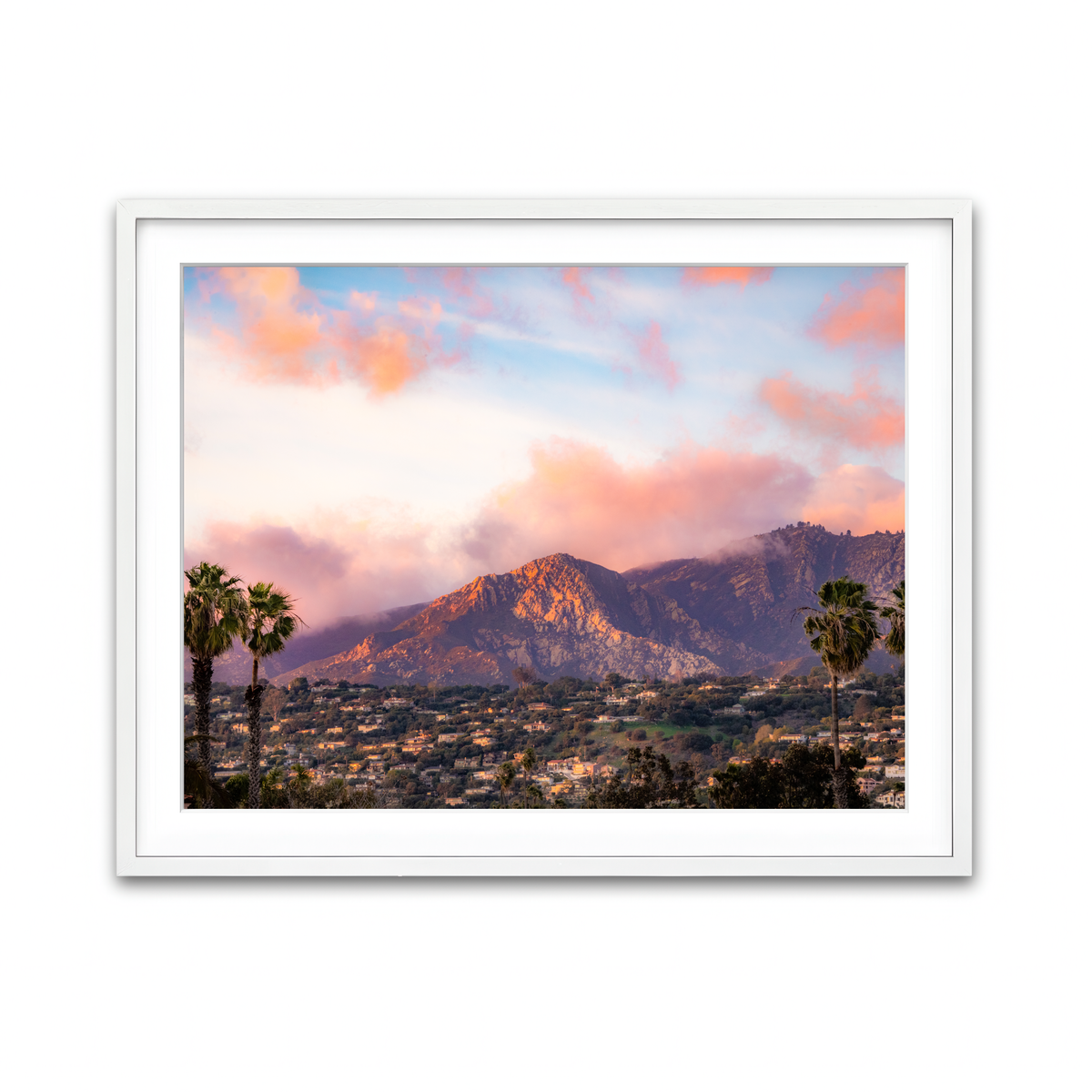 Framed Print 4x3 White