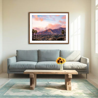 AUTO-MOCKUP ROOM | Arlington Peak Wall Art