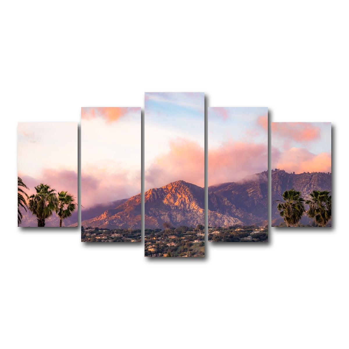 AUTO-MOCKUP WHITE | Arlington Peak | 5 Piece | Gallery Wrap Canvas | group=5_normal