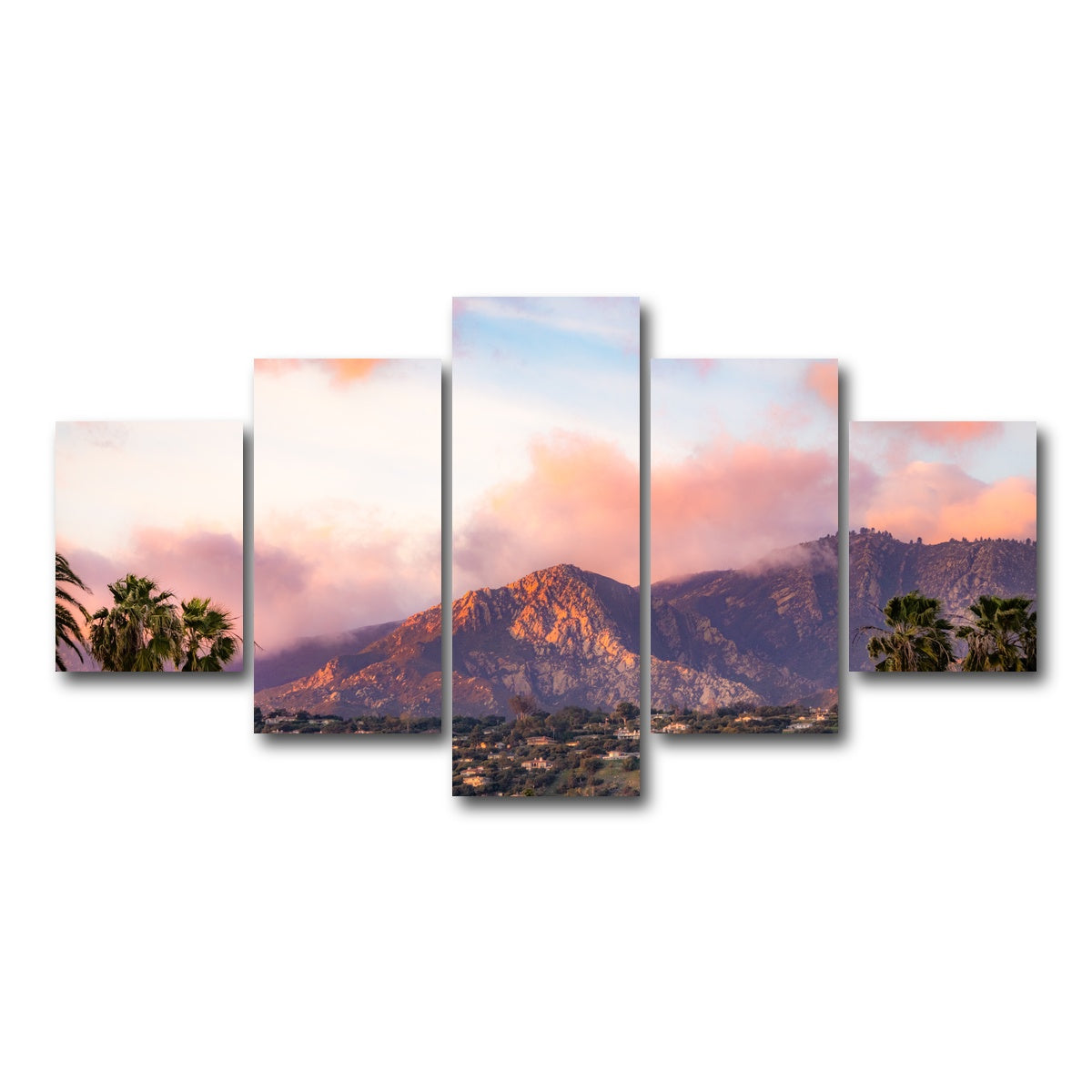 AUTO-MOCKUP WHITE | Arlington Peak | 5 Piece | Gallery Wrap Canvas | group=5_short