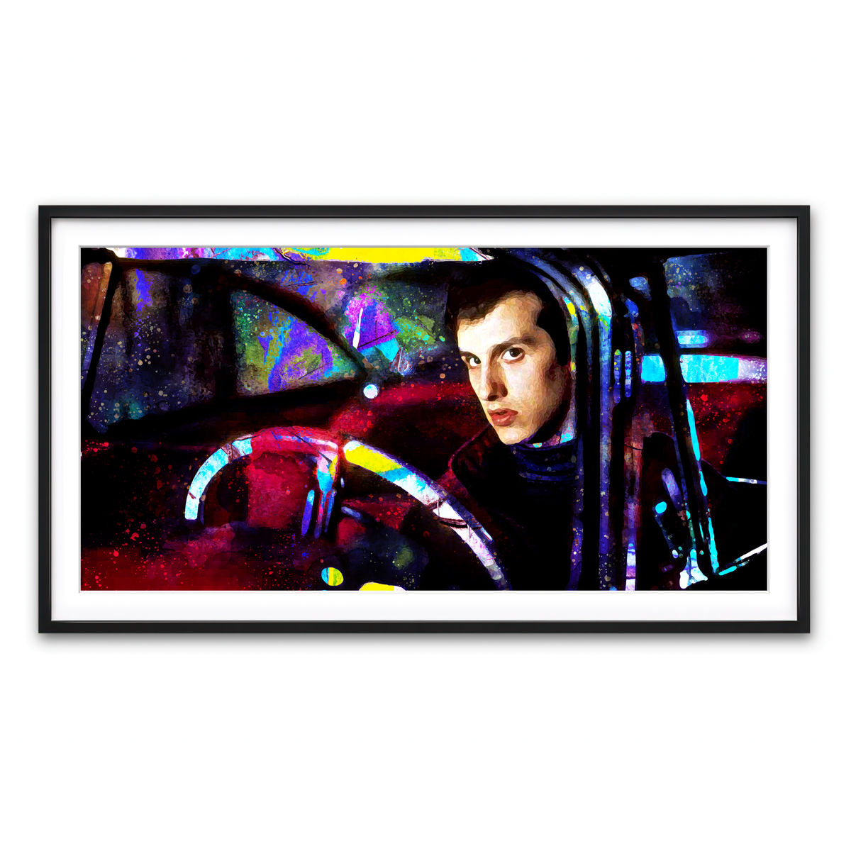 Framed Print 2x1 Black