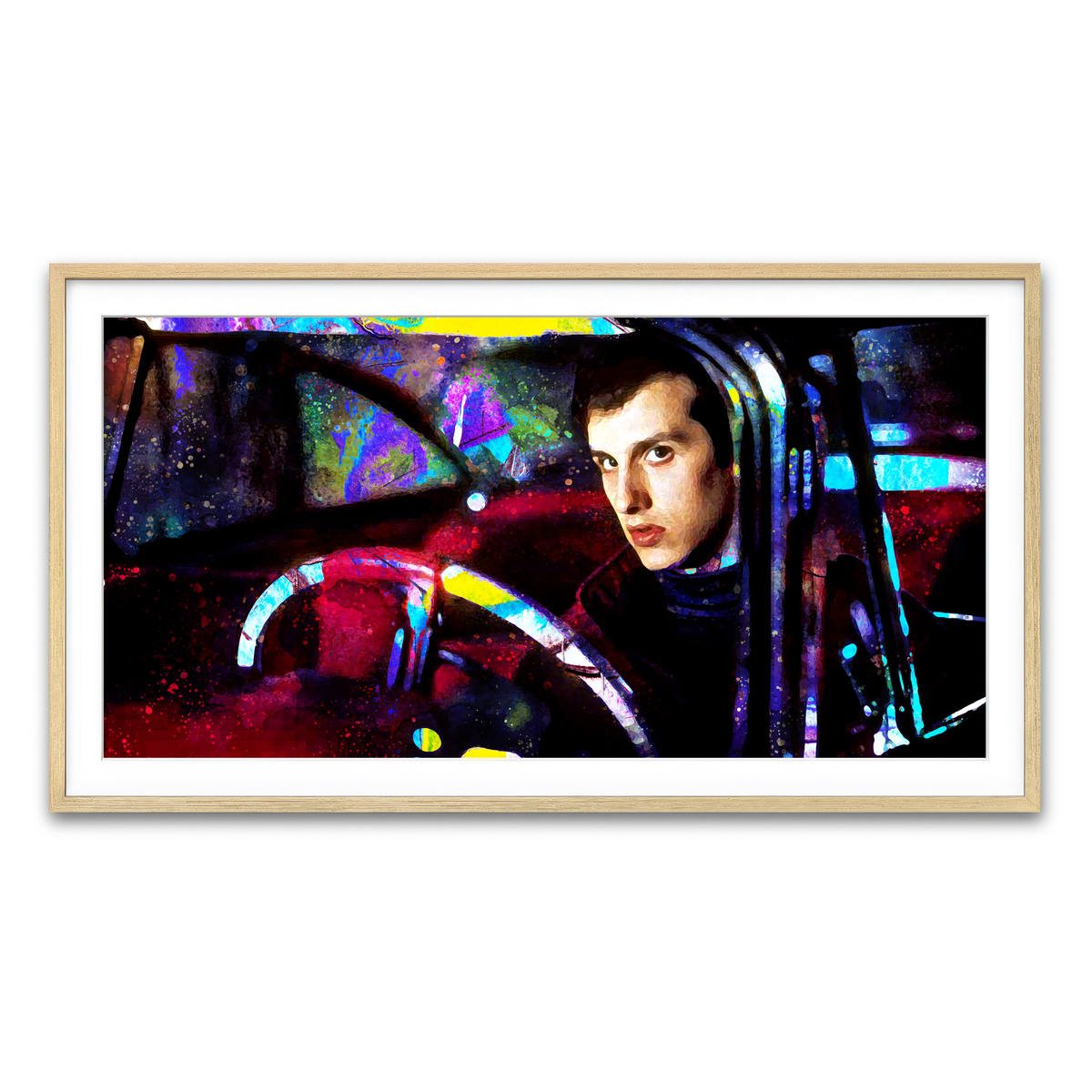 Framed Print 2x1 Natural