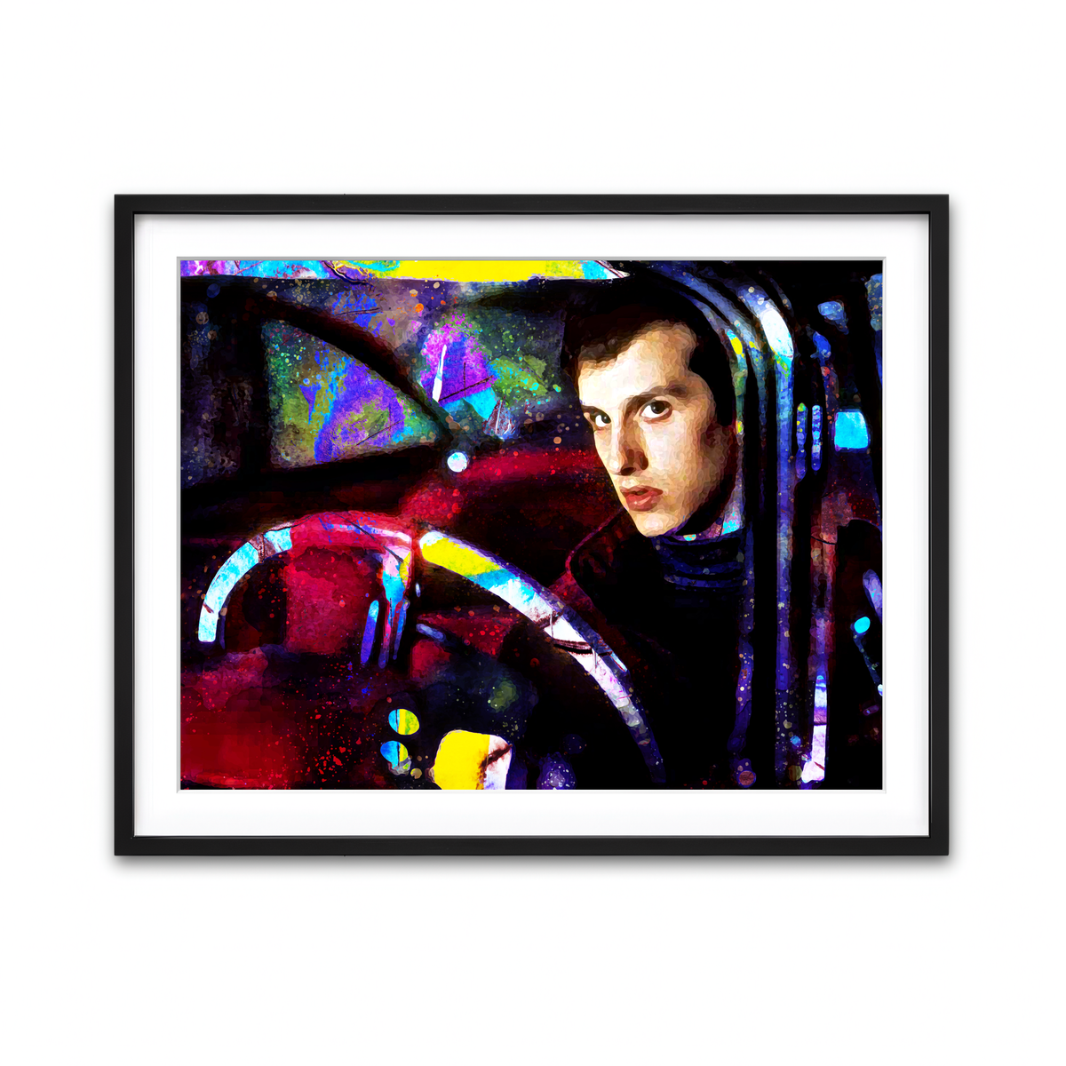 Framed Print 4x3 Black