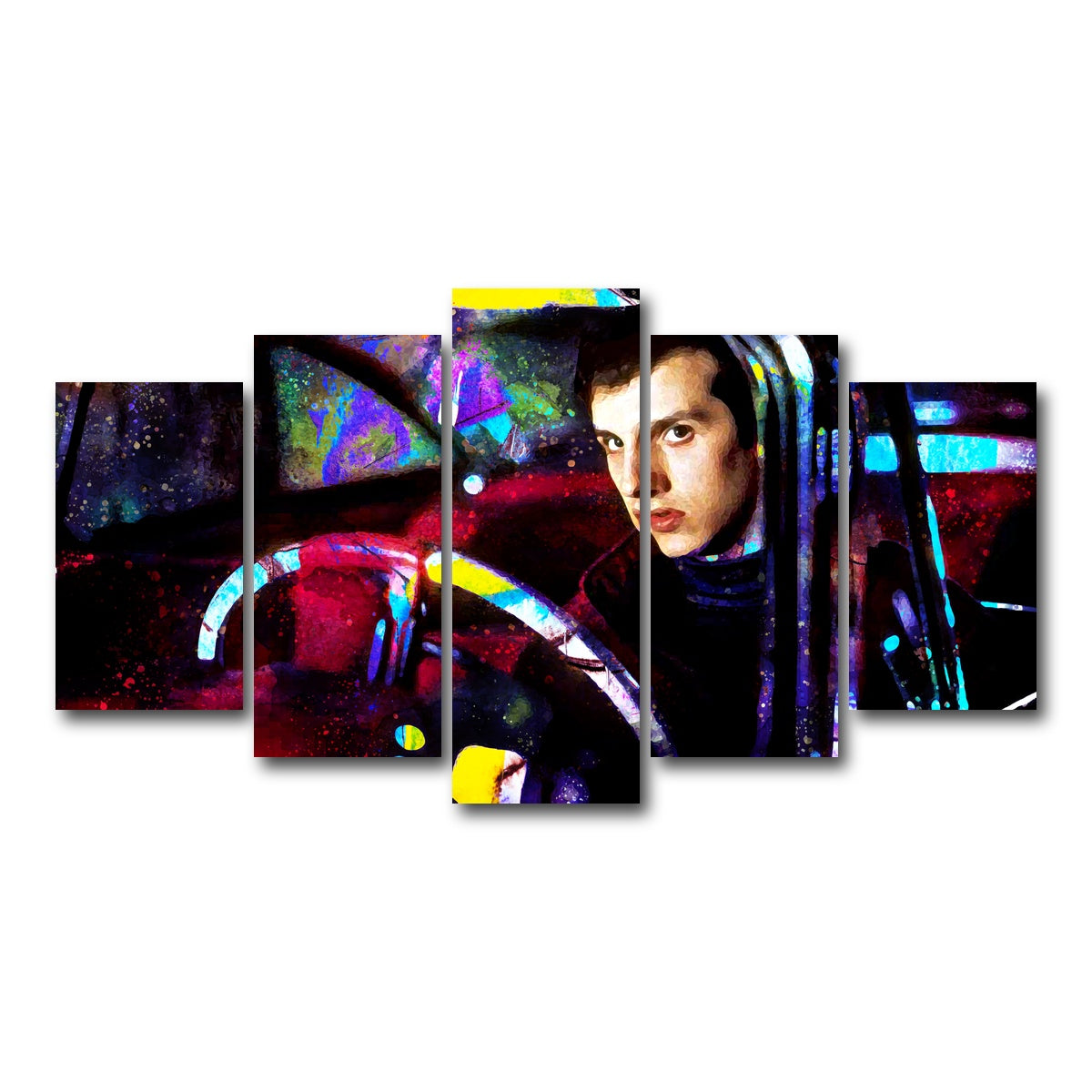 AUTO-MOCKUP WHITE | Arnie and Christine | 5 Piece | Gallery Wrap Canvas | group=5_normal