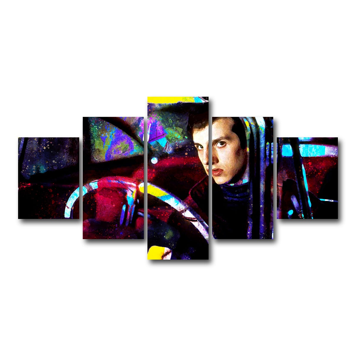 AUTO-MOCKUP WHITE | Arnie and Christine | 5 Piece | Gallery Wrap Canvas | group=5_short