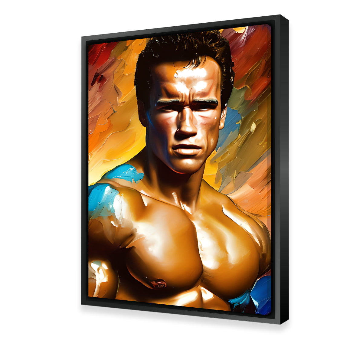 Arnold Schwarzenegger Pecs Wall Art