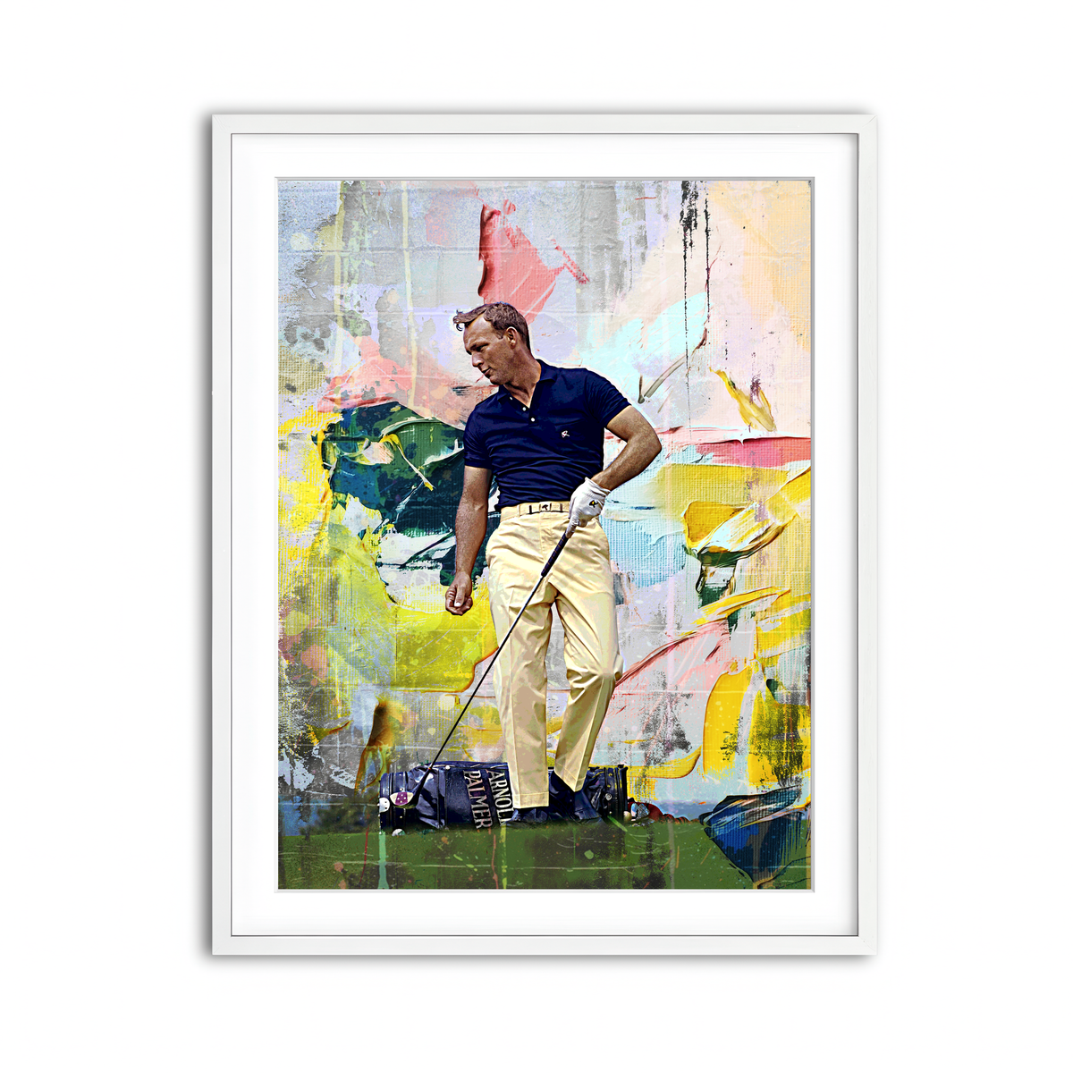 Framed Print 3x4 White